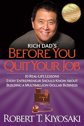 Rich Dad's Before You Quit Your Job book cover