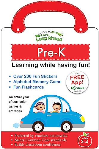 Cover of Let's Leap Ahead : Pre-K Learning While Having Fun!