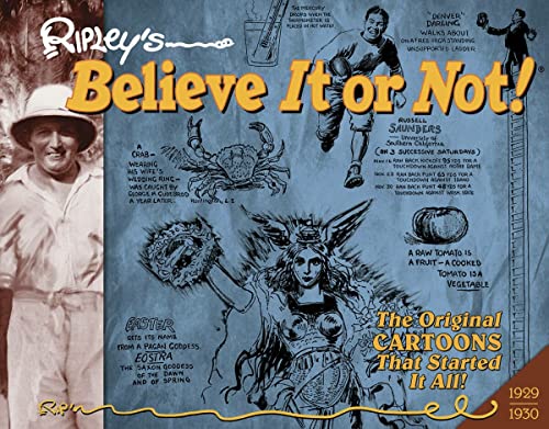 Cover of Ripley's Believe It or Not!: Daily Cartoons 1929-1930
