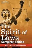 The Spirit Of Laws Cosimo Classics