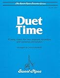 Sp2309 Duet Time Book 1 10 Easy Duets For Two Soprano Recorders