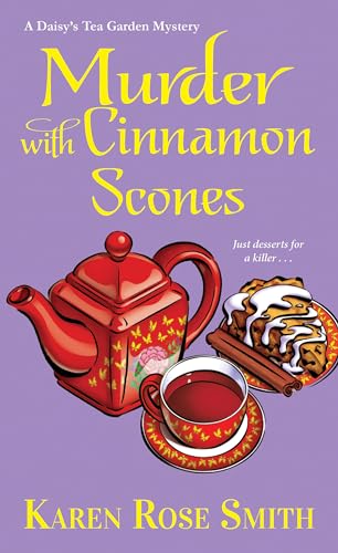 Murder with Cinnamon Scones book cover