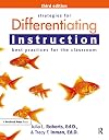 Strategies for Differentiating Instruction: Best Practices for the Classroom