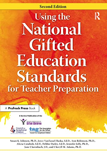 Cover of Using the National Gifted Education Standards for Teacher Preparation