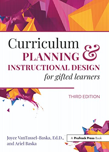Cover of Curriculum Planning and Instructional Design for Gifted Learners