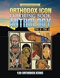 Orthodox Icon Coloring Book Anthology Vol 2 Vol 8 120 Orthodox Icons