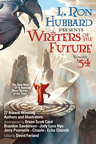 L. Ron Hubbard Presents Writers of the Future 34 cover
