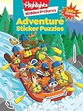 Adventure Puzzles Highlights Sticker Hidden Pictures
