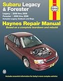 Subaru Legacy 20002009 Forester 20002008 Repair Manual Haynes Repair Manual