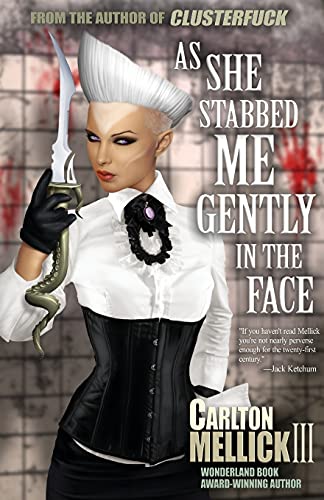 As She Stabbed Me Gently in the Face book cover