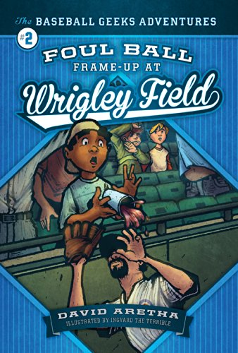 Cover of Foul Ball Frame-up at Wrigley Field