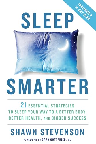 Sleep Smarter by Shawn Stevenson audiobook cover