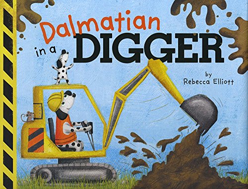 Dalmatian in a Digger book cover