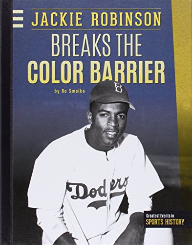 Cover of Jackie Robinson breaks the color barrier