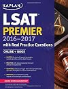 Kaplan LSAT Premier 2016-2017 with Real Practice Questions: Book Online (Kaplan Test Prep)
