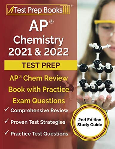 AP Chemistry 2021 and 2022 Test Prep cover