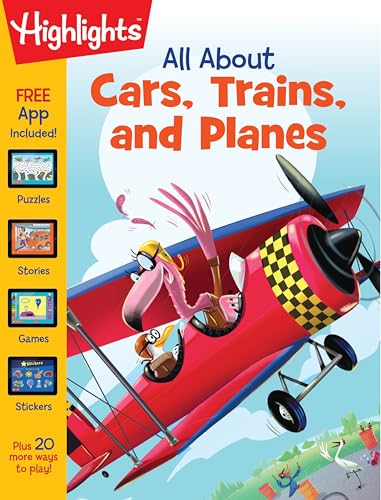 Cover of All about Cars, Trains, and Planes