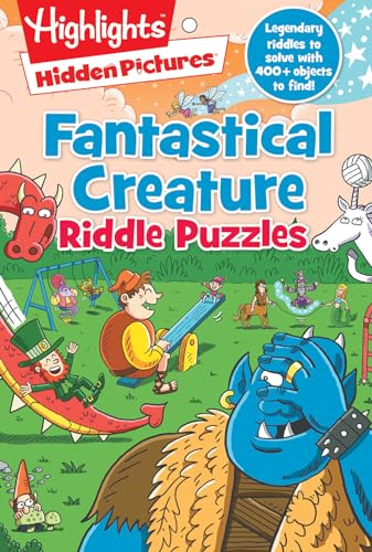 Cover of Fantastical Creature Riddle Puzzles
