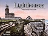 Lighthouses 2018 Calendar Vintage Images Circa 1900