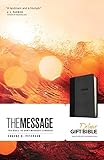 The Message The Bible In Contemporary Language Blackslate Leatherlook