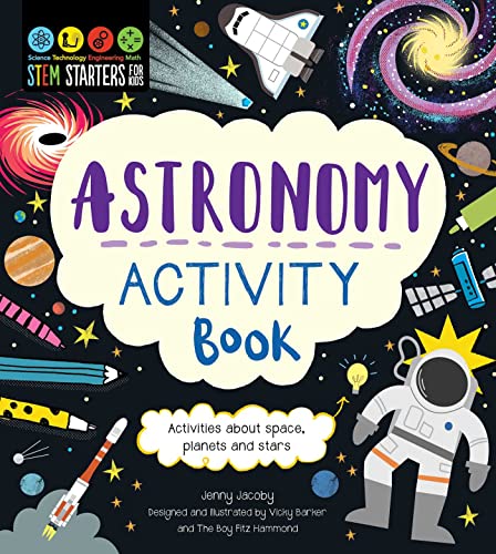 Cover of STEM Starters for Kids Astronomy Activity Book