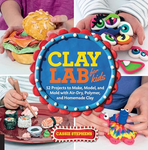 Cover of Clay lab for kids