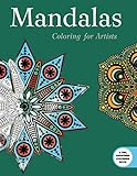 Mandalas Coloring For Artists Creative Stress Relieving Adult Coloring