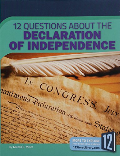 Cover of 12 Questions about the Declaration of Independence