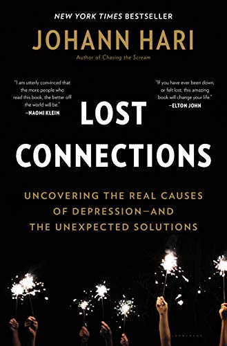 Lost Connections: Uncovering the Real Causes of Depression by Johann Hari audiobook cover