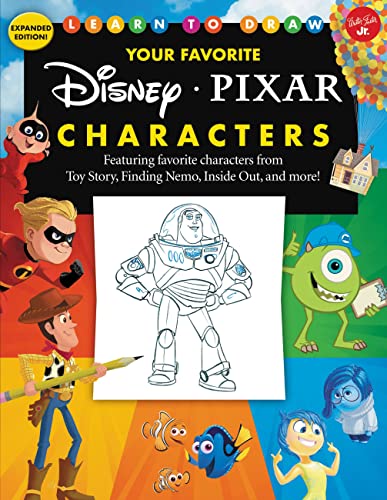 Cover of Learn to Draw Your Favorite Disney/Pixar Characters