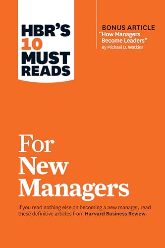 HBR's 10 Must Reads for New Managers book cover