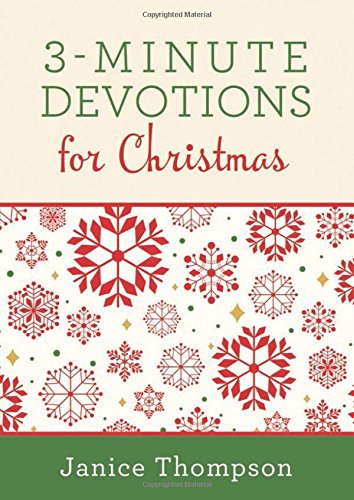 3-Minute Devotions for Christmas book cover