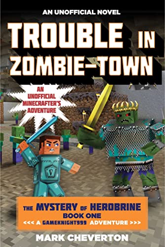 Trouble in Zombie-town book cover