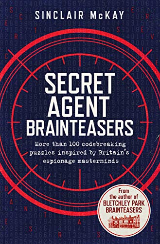 Secret Agent Brainteasers book cover
