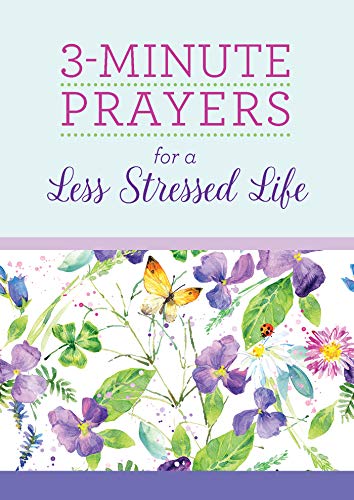 3-Minute Prayers for a Less Stressed Life cover