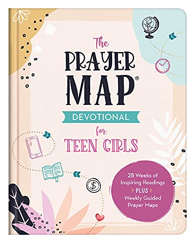 The Prayer Map Devotional for Teen Girls book cover