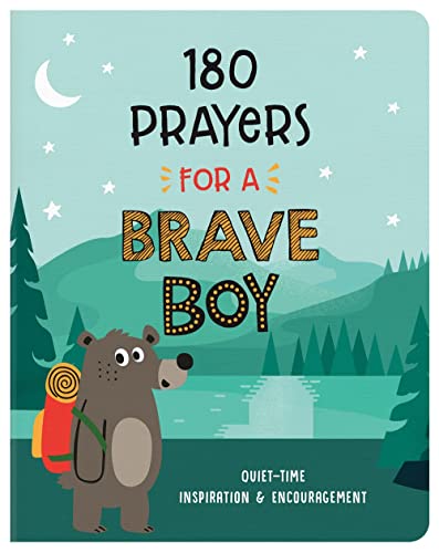 180 Prayers for a Brave Boy book cover