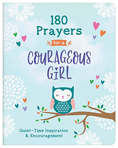180 Prayers for a Courageous Girl cover