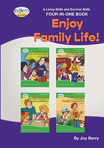 Cover of Living Skills and Survival Skills Four-In-One Book - ENJOY FAMILY LIFE!