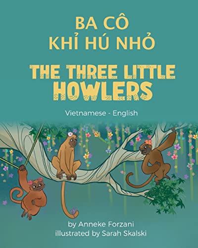 Cover of Three Little Howlers (Vietnamese-English)