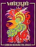 Wonderland Libro Da Colorare Per Adulti