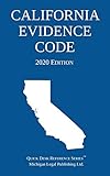 California Evidence Code 2020 Edition