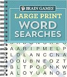 Brain Games Large Print Word Searches Teal