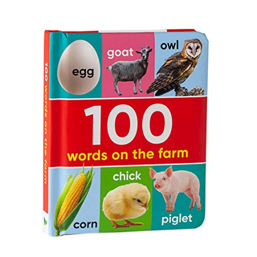 Cover of 100 Words on the Farm (Book and Downloadable App!)