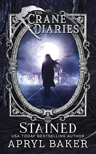 Stained book cover