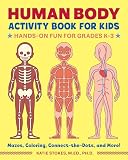 Human Body Activity Book For Kids Handson Fun For Grades K3