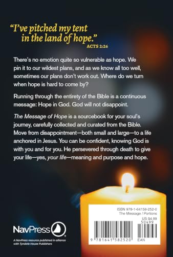 The Message of Hope : Encouragement from the Bible in Contemporary Language book cover