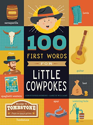 Cover of 100 First Words for Little Cowpokes