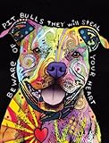 Dean Russo Pit Bull Journal Lined Journal Quiet Fox Designs 144 Highquality Acidfree Lined Pages For A Dream Diary Or Journaling With Vibrant Cover Art From Brooklyn Pop Artist Dean Russo