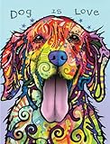 Dean Russo Dog Is Love Journal Lined Journal Quiet Fox Designs 144 Highquality Acidfree Lined Pages For A Dream Diary Or Journaling With Vibrant Cover Art From Brooklyn Pop Artist Dean Russo